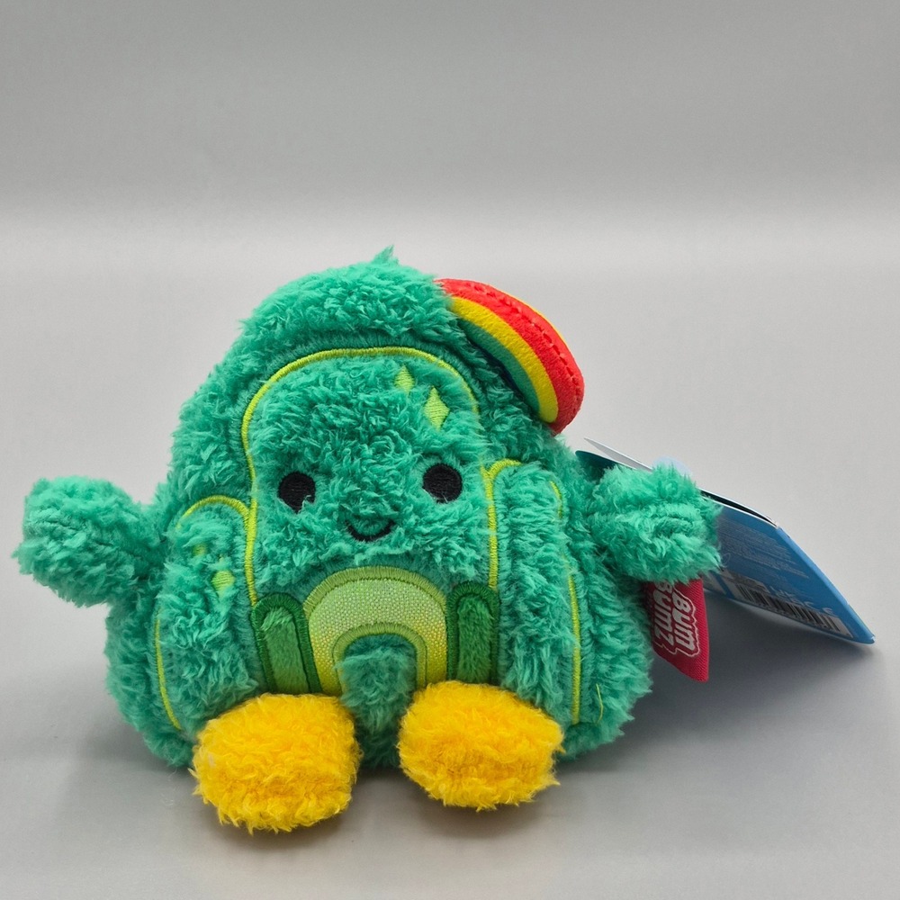 BumBumz by Russ Wizard of Oz Emerald City Plush Green Shaggy 4.5 inch NWT
